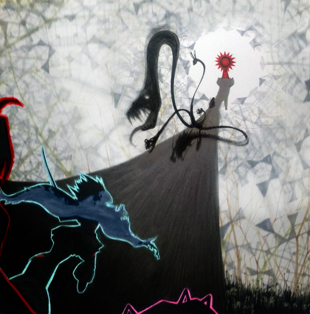 cape, elsa_maria_(madoka_magica), hair_ribbon, kaname_madoka, magical_girl, mahou_shoujo_madoka_magica, miki_sayaka, ribbon