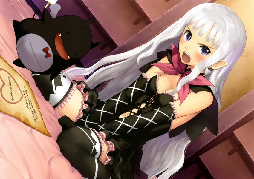 character_request, gray_eyes, long_hair, melty, shining_wind, taka_tony, thigh-highs, thighhighs