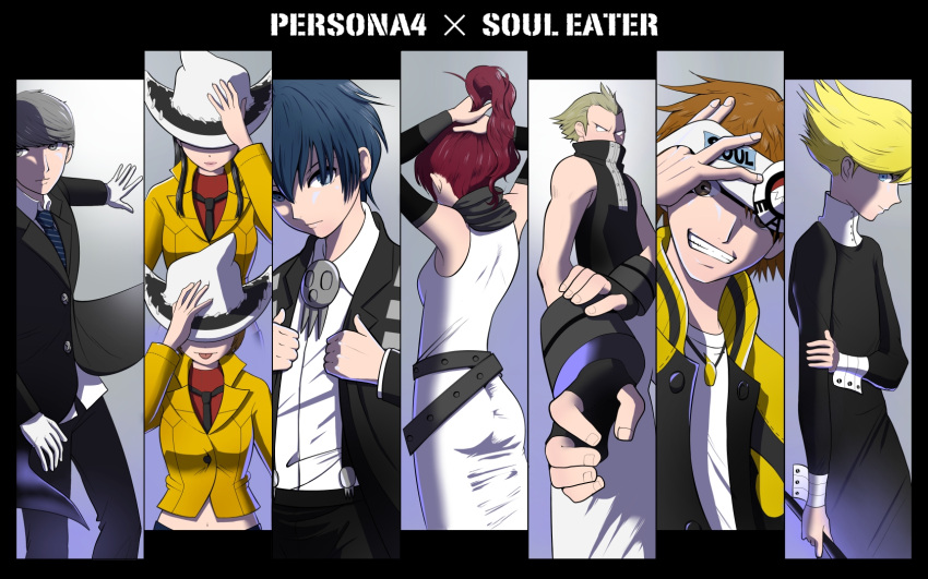 black_star, black_star_(cosplay), cosplay, crona_(soul_eater), death_the_kid, death_the_kid_(cosplay), elizabeth_thompson, elizabeth_thompson_(cosplay)