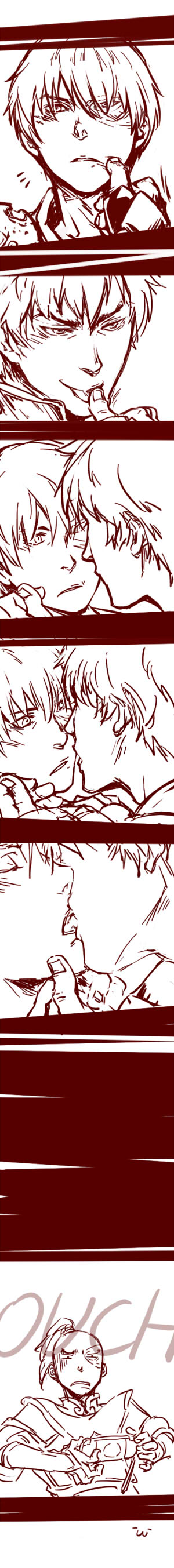 2boys, absurdres, avatar:_the_last_airbender, avatar_legends, closed_eyes, comic, english, eyes_closed