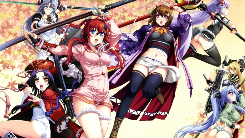 hyakka_ryouran_samurai_girls, tagme, tokugawa_sen, yagyuu_juubei