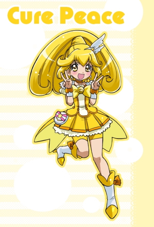 :d, bike_shorts, blonde_hair, boots, bowtie, brooch, character_name, choker