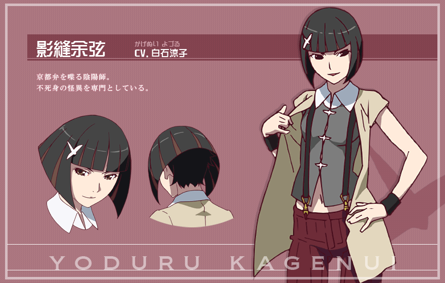 artist_request, black_hair, bob_cut, bobcut, brown_eyes, character_sheet, coat, hair_pin