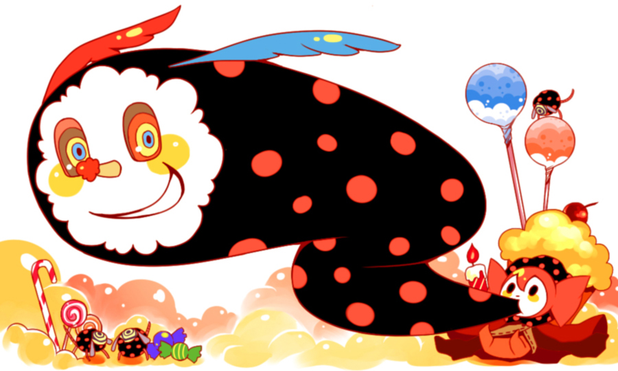 candy, candy_cane, charlotte_(madoka_magica), itsmefool, lollipop, mahou_shoujo_madoka_magica, monster, no_humans