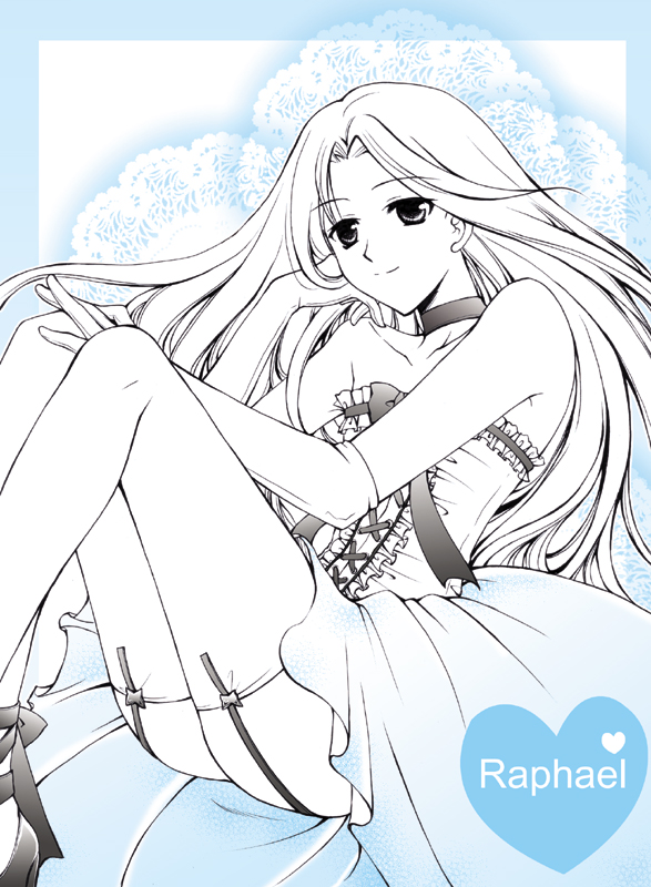 androgynous, character_name, crossdressinging, elbow_gloves, garter_straps, gloves, heart, long_hair