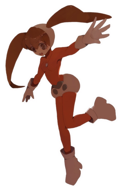 boots, brown_hair, gloves, hood, jewelry, kaiba, necklace, neiro