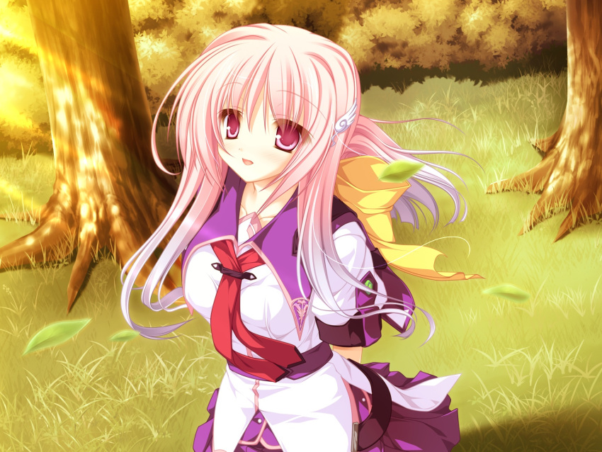 77, game_cg, long_hair, mikagami_mamizu, pink_eyes, pink_hair, seifuku, tsuneha_miki