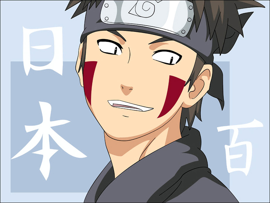 black_hair, hitodama_(artist), inuzuka_kiba, morrow, morrow_(artist), naruto, smile