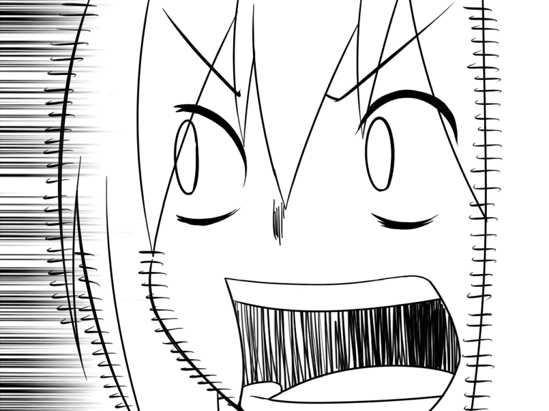 akemi_homura, comic, gogiga_gagagigo, mahou_shoujo_madoka_magica, monochrome, solo