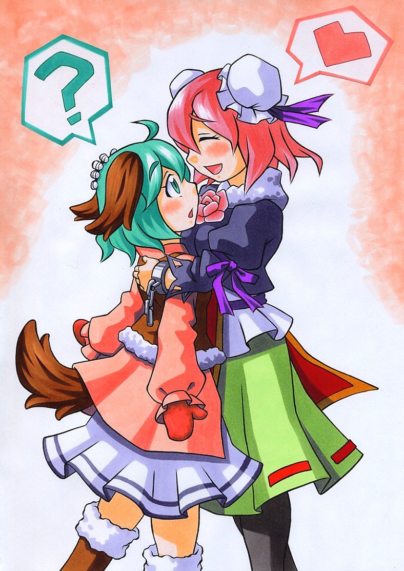 ?, ahoge, animal_ears, bandage, bandages, black_legwear, blush, boots