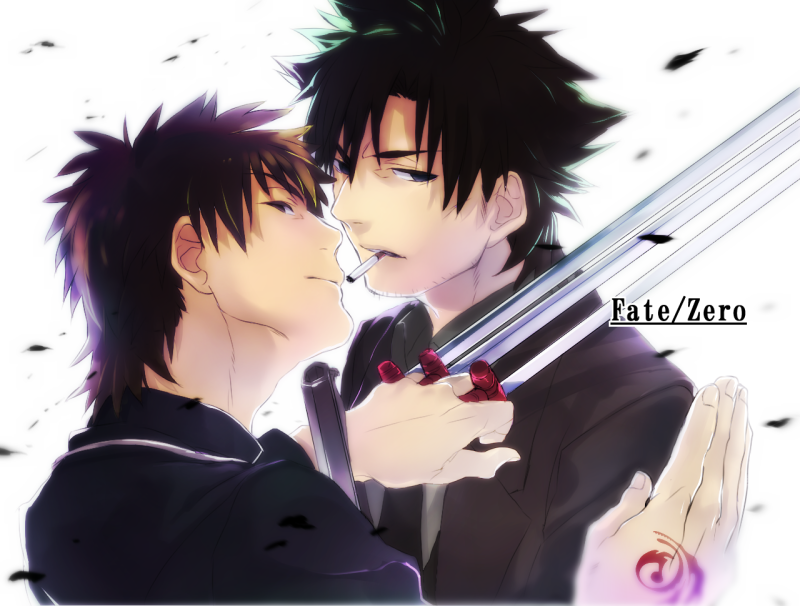 between_fingers, black_eyes, black_hair, black_keys, blurry, brown_eyes, brown_hair, cigarette