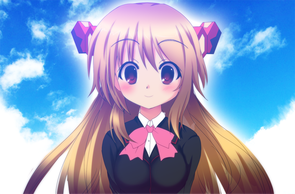 brown_hair, cloud, cosmic_break, cosplay, crimrose, headgear, kiriya_naoki, little_busters!!