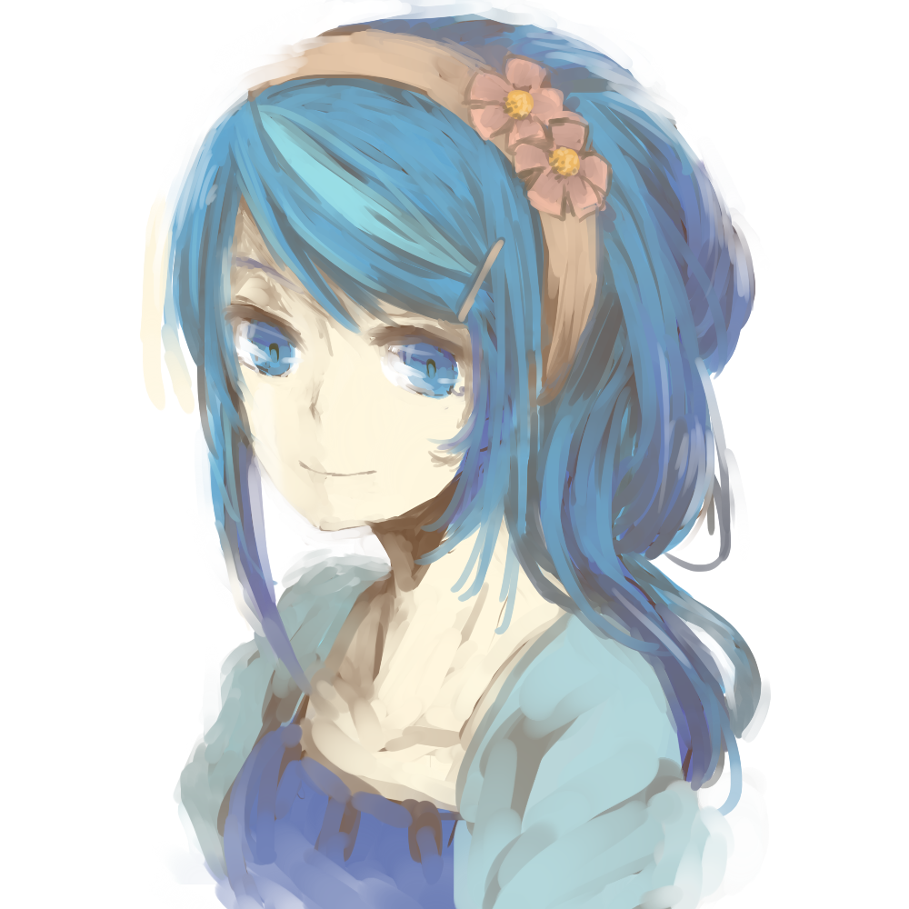 bad_id, blue_eyes, blue_hair, hair_ornament, hairband, hairclip, hairpin, happy_tree_friends