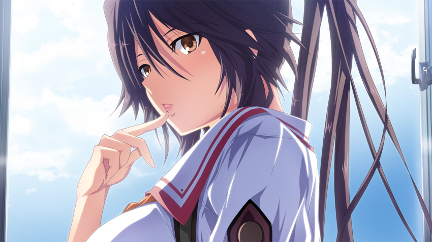 black_hair, close, game_cg, giga, material_brave, midoukane_hikaru, seifuku