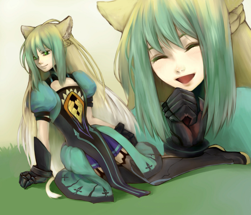 ^_^, abaishumei, archer_of_red, atalanta_(fate/apocrypha), black_legwear, blonde_hair, boots, braid