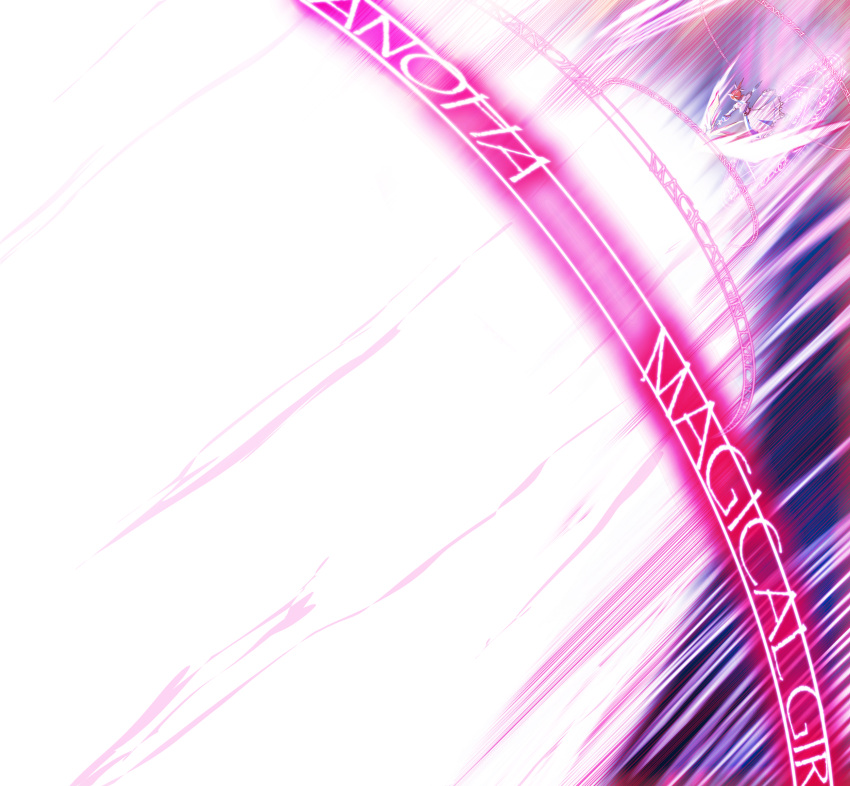 magic, magic_circle, mahou_shoujo_lyrical_nanoha, miz_(karakami_no_yoru), raising_heart, red_hair, redhead, ribbon
