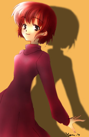 female, irene_lew, nes, ninja_gaiden, ninja_ryukenden, oldschool, orange_hair, tecmo