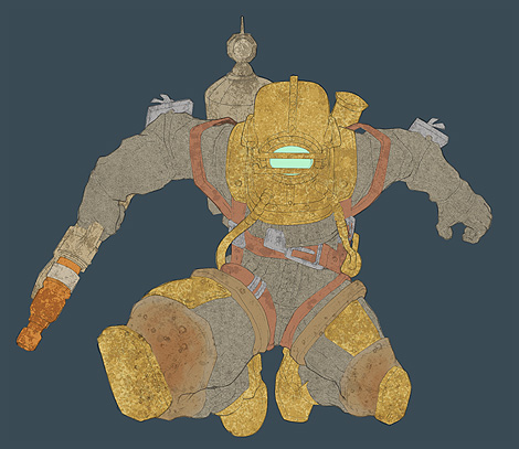 bioshock, gun, joe_ng, lowres, male, photoshop, roberto_campus, rosie