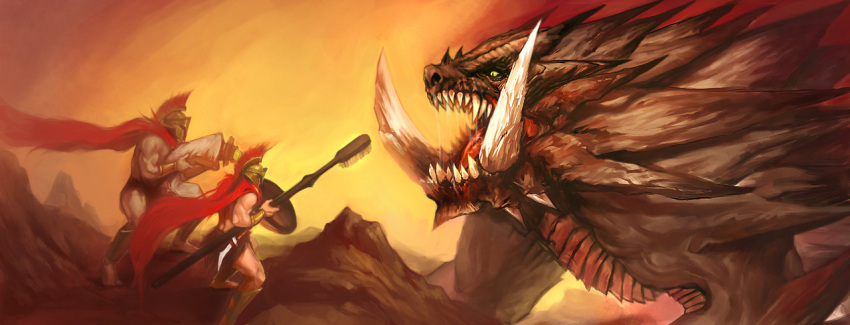 300, akantor, aspis, beard, black_hair, cape, crossover, epic