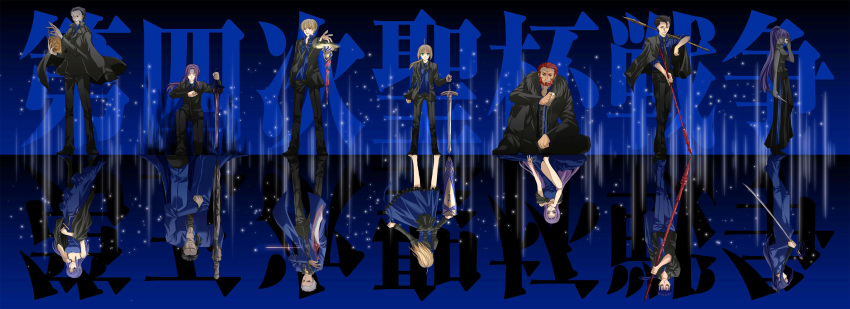 6+boys, absurdres, archer, arondight, assassin_(f/sn), assassin_(fate/stay_night), assassin_(fate/zero), avalon_(fate/stay_night)