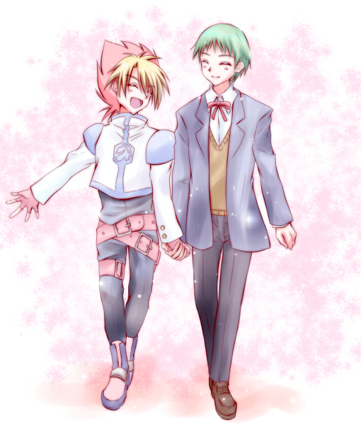 b-daman, b-densetsu!_battle_b-daman, butler, cain_mcdonnell, closed_eyes, eyes_closed, fingerless_gloves, finglerless_gloves