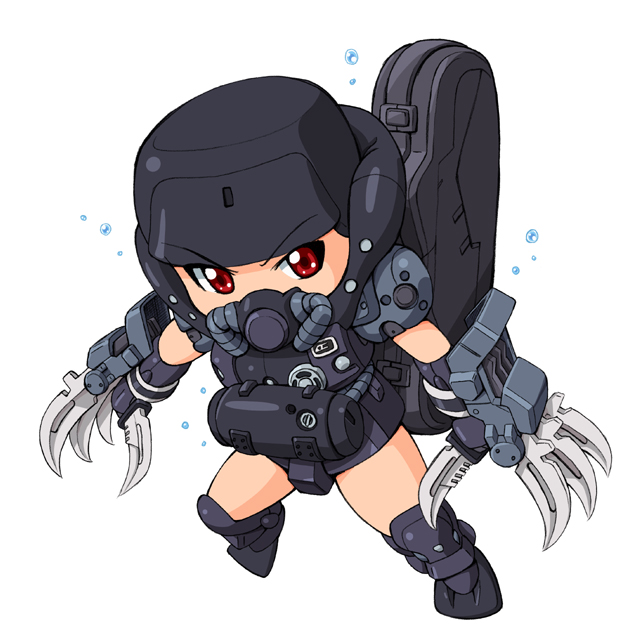 gundam, gundam_unicorn, maro-n, mecha_musume, red_eyes, zee_zulu