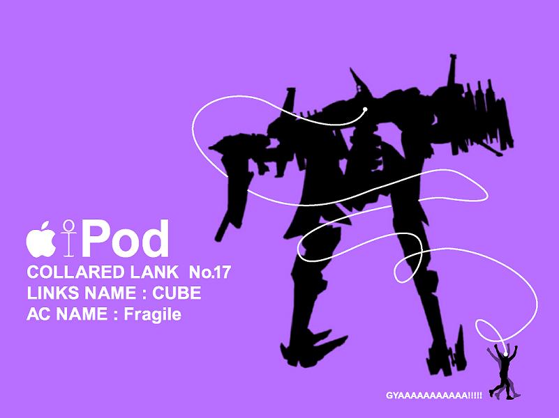 apple, armored_core, armored_core:_for_answer, cube_(armored_core), fragile_(armored_core), ipod, mecha