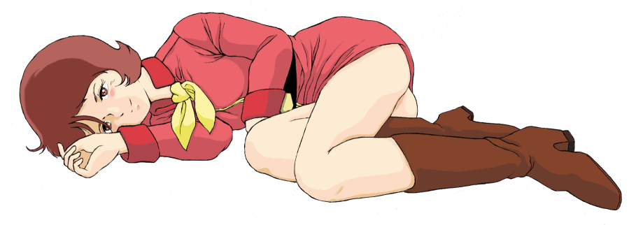 70s, 80s, ascot, boots, brown_eyes, brown_hair, frau_bow, gundam