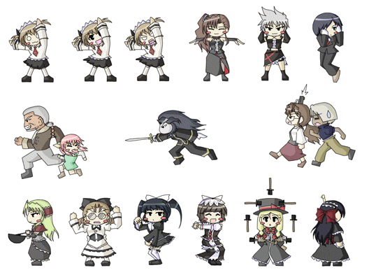 animated, animated_gif, april_(coyote_ragtime_show), august_(coyote_ragtime_show), coyote_ragtime_show, diesse, february_(coyote_ragtime_show), january_(coyote_ragtime_show)
