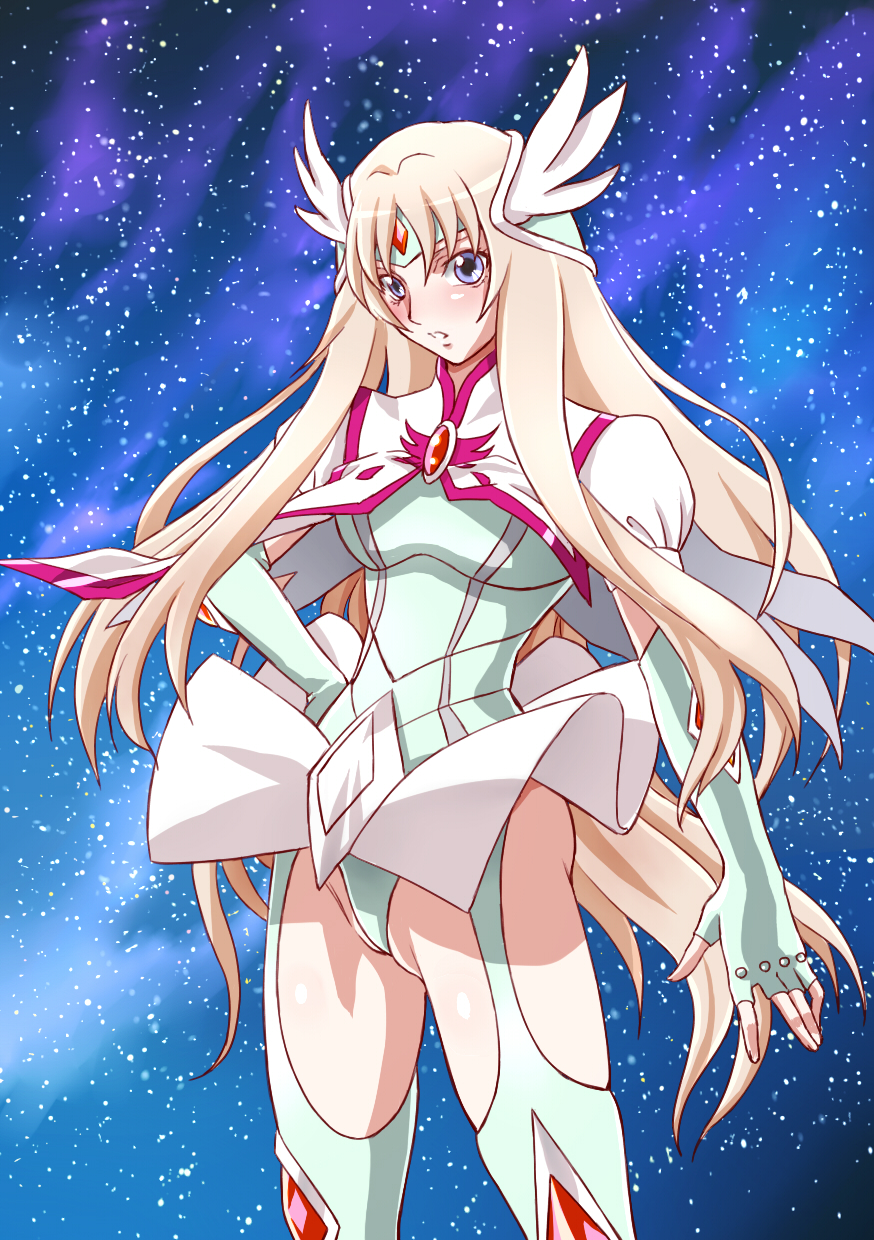 aquila_yuna, armor, blue_eyes, brown_hair, highres, long_hair, saint_seiya, saint_seiya_omega