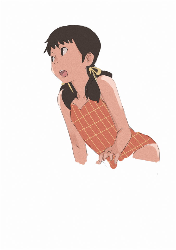 agepoyo, bad_id, black_eyes, black_hair, kids_on_the_slope, mukae_ritsuko, open_mouth, sakamichi_no_apollon