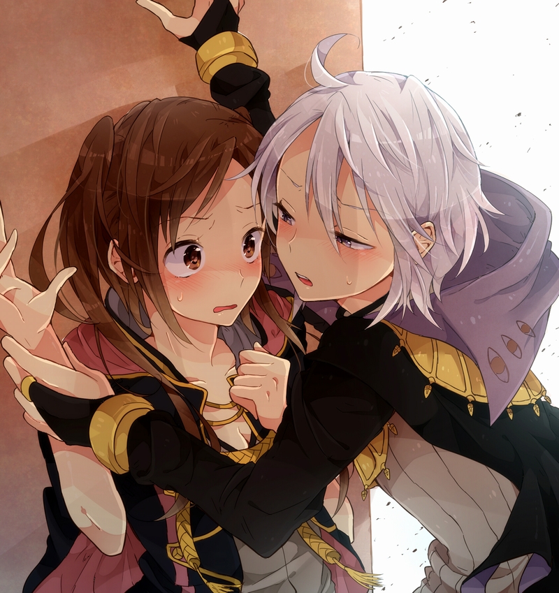bridal_gauntlets, brown_eyes, brown_hair, fire_emblem, fire_emblem:_kakusei, grey_eyes, henry_(fire_emblem), hood