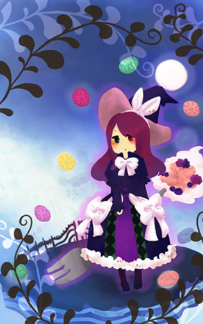 duel_monster, fork, hat, heterochromia, lowres, madolce_majoleine, madolche, madolche_majoleine