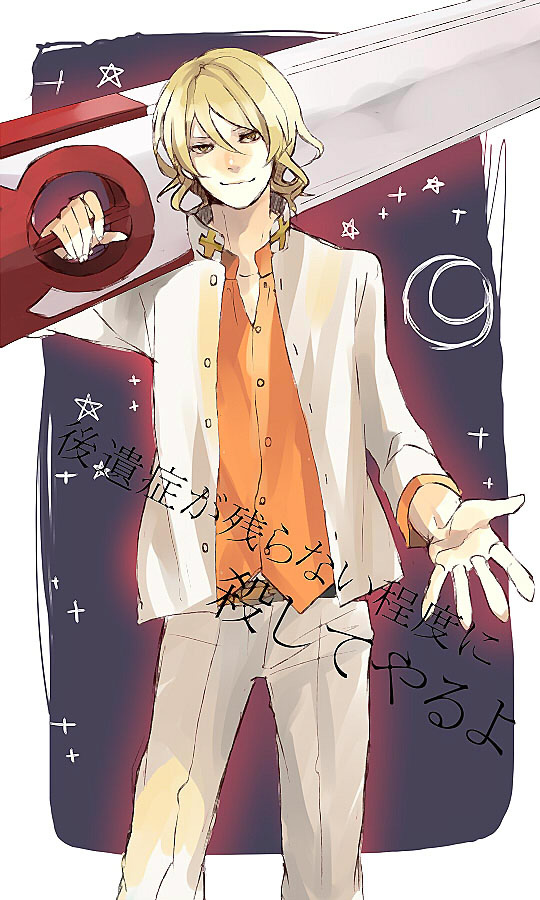 episode, kizumonogatari, mmff06, monogatari_(series), school_uniform, short_hair, smile, solo