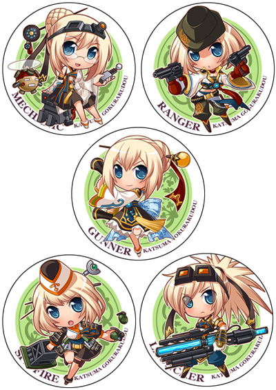 blond, blonde_hair, chibi, dungeon_and_fighter, dungeon_fighter_online, female, female_gunner, female_gunner_(dungeon_and_fighter), female_ranger, gunner, katsuma_rei, launcher, mechanic, spitfire, white_hair