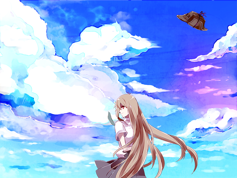 ame_erika, brown_hair, chibana_eri_kaori, chinatsu_(jormungand), cowboy_hat, gloves, hat, jormungand