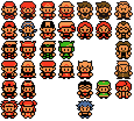 6+girls, alternate_costume, araragi_(pokemon), backwards_hat, baseball_cap, beard, bel_(pokemon), black_dress