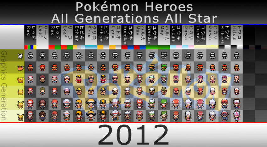 6+boys, 6+girls, alternate_costume, annotated, backwards_hat, bad_id, bag, bandana