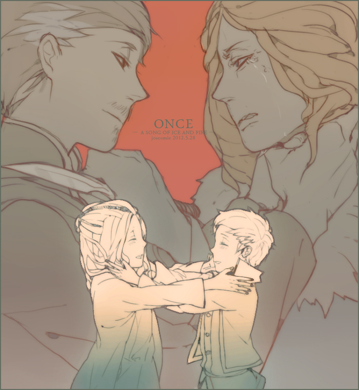 2girls, a_song_of_ice_and_fire, adult, asphyxiation, brown_hair, catelyn_tully, choking, dual_persona