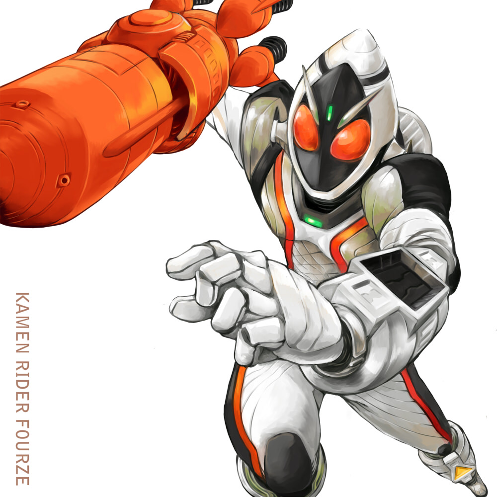go-gyan-sun, kamen_rider, kamen_rider_fourze, kamen_rider_fourze_(series), rocket, solo