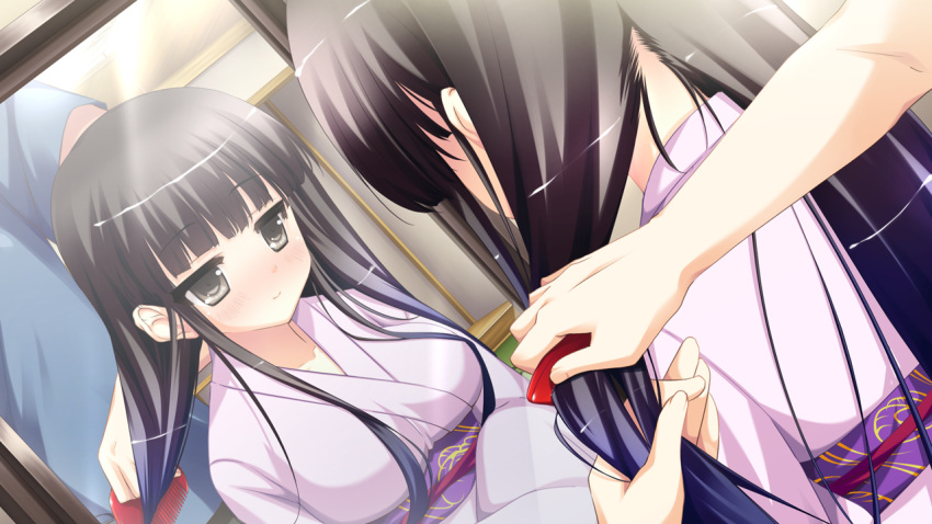 game_cg, kamigakari_cross_heart!, miyano_oume, tagme