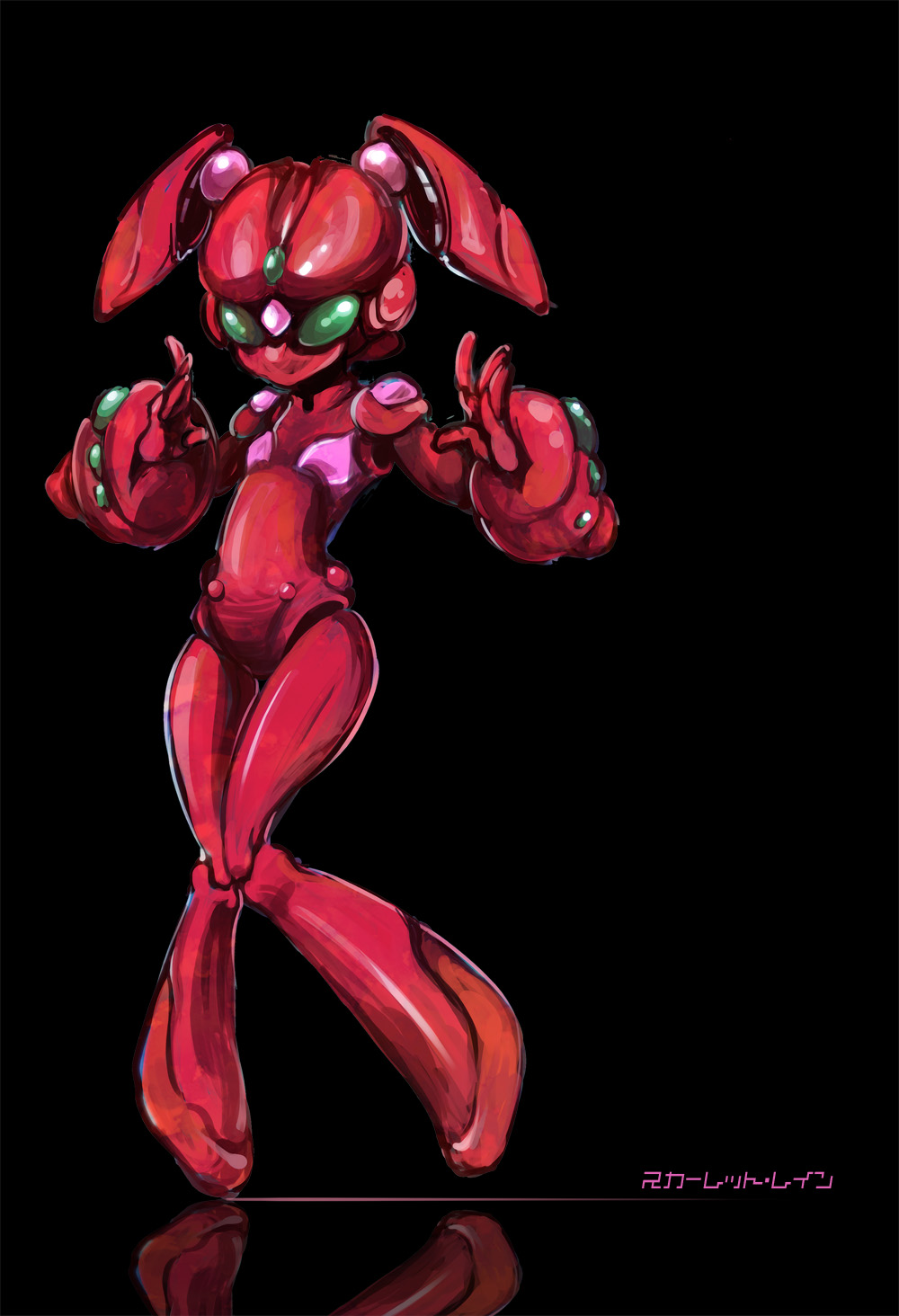 accel_world, armor, character_name, cleiooo, duel_avatar, highres, kouzuki_yuniko, scarlet_rain