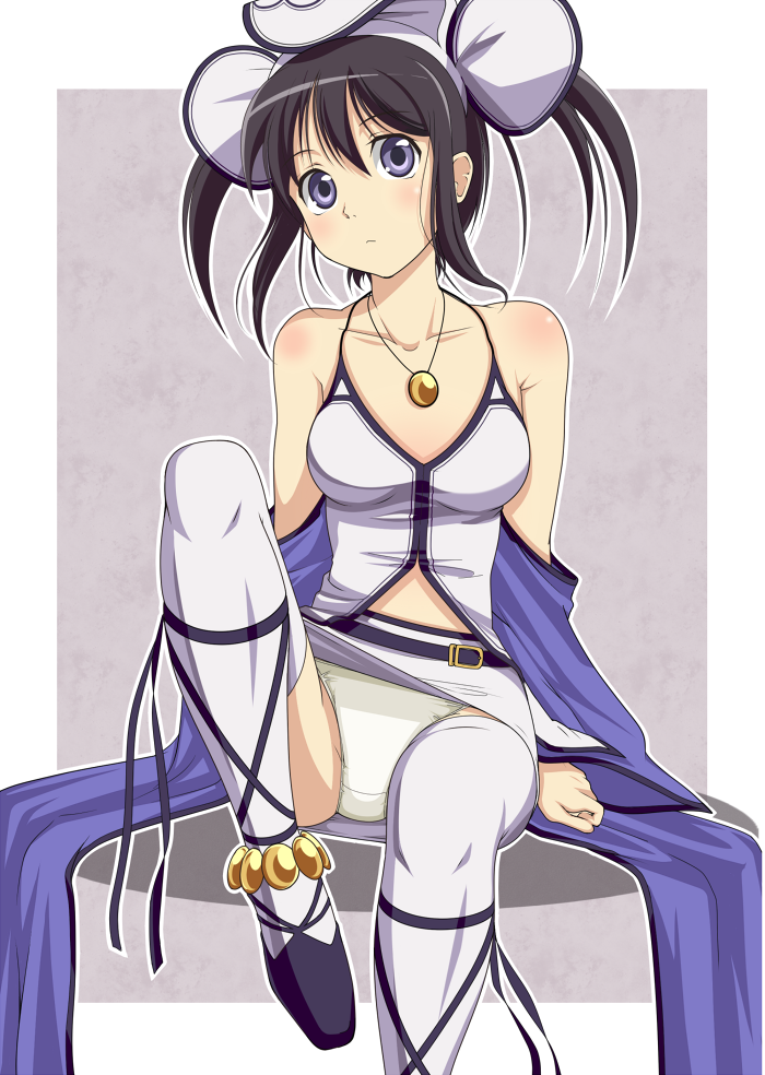 atelier_iris, atelier_iris_grand_phantasm, black_hair, blue_eyes, grand_phantasm, gust, iris_fortner, jewelry