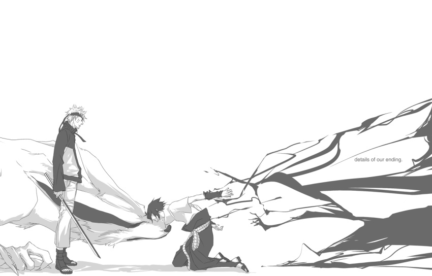 closed_eyes, electricity, eyes_closed, forehead_protector, fox, fox_ears, headband, kyuubi