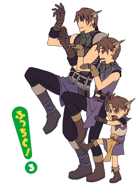 armor, belt, brown_hair, futch, gensou_suikoden, gensou_suikoden_i, gensou_suikoden_ii, gensou_suikoden_iii