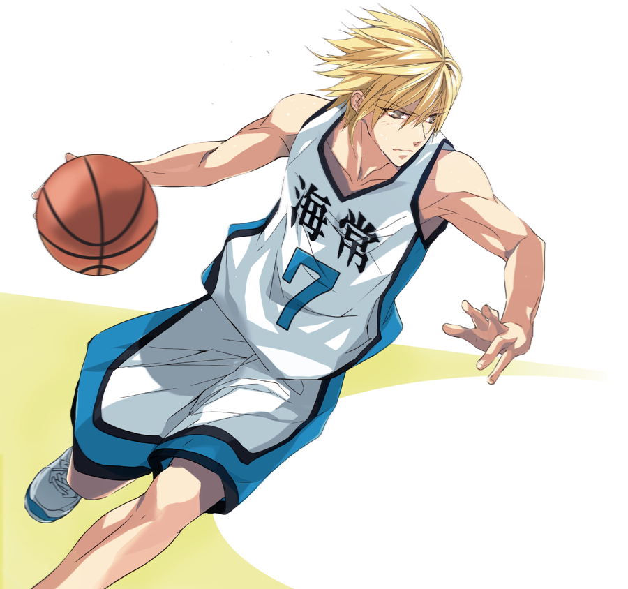 basketball, basketball_uniform, blonde_hair, chiya_(sere1), kise_ryouta, kuroko_no_basuke, male, short_hair