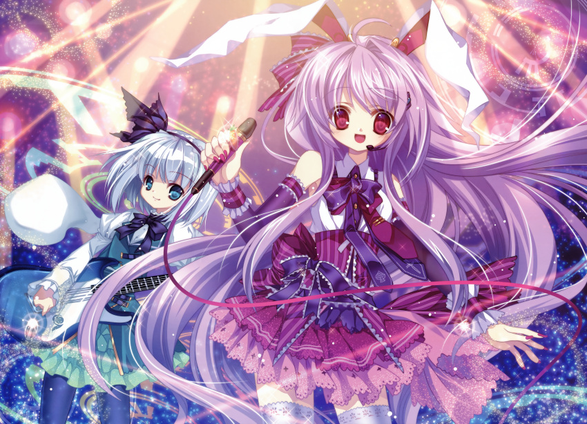 capura.l, eternal_phantasia, konpaku_youmu, reisen_udongein_inaba, touhou