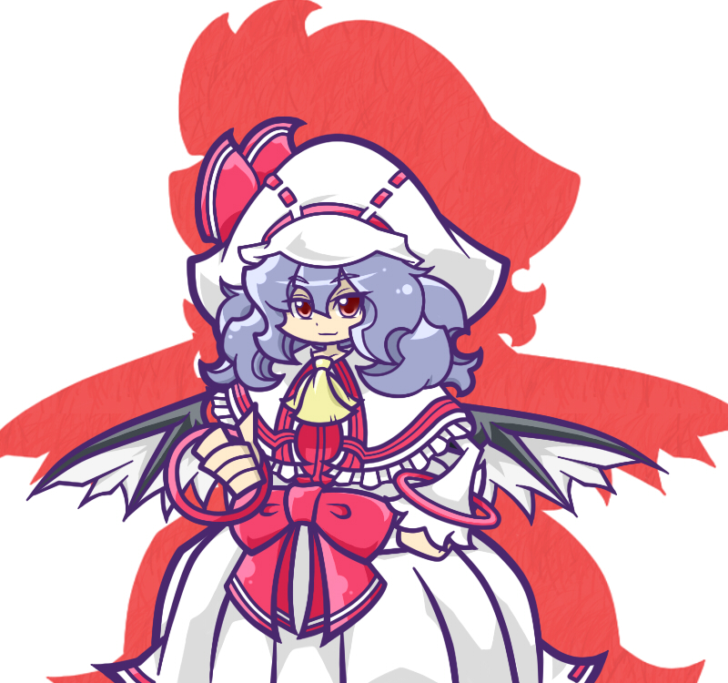 adenine_(artist), alternate_wings, ascot, bat_wings, bow, bracelet, capelet, curiosities_of_lotus_asia