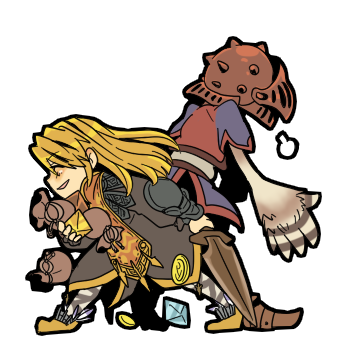 bag, blonde_hair, clavat, closed_eyes, eyes_closed, final_fantasy, final_fantasy_crystal_chronicles, helmet