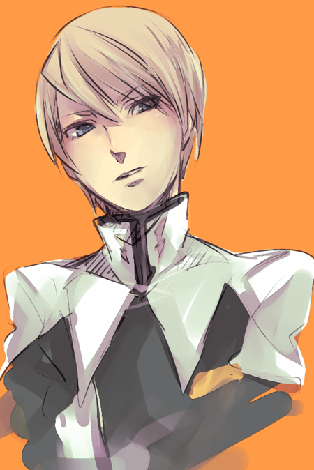 blonde_hair, blue_eyes, bust, character_request, copyright_request, face, gundam, gundam_seed